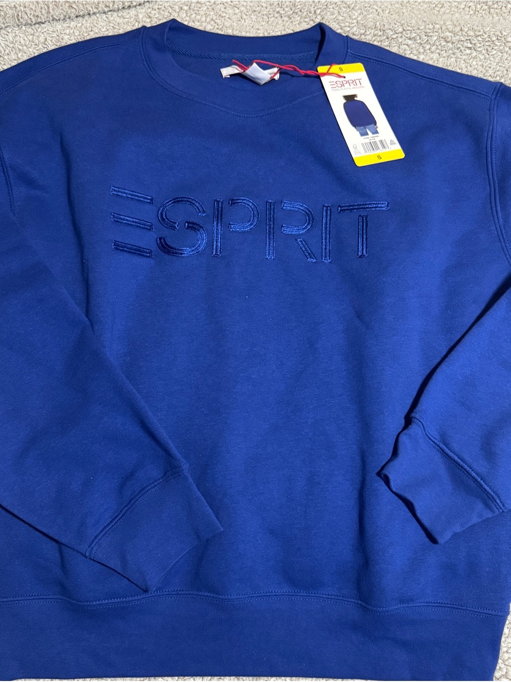 Esprit Ladies  Crewneck Sweatshirt - Royal Blue
